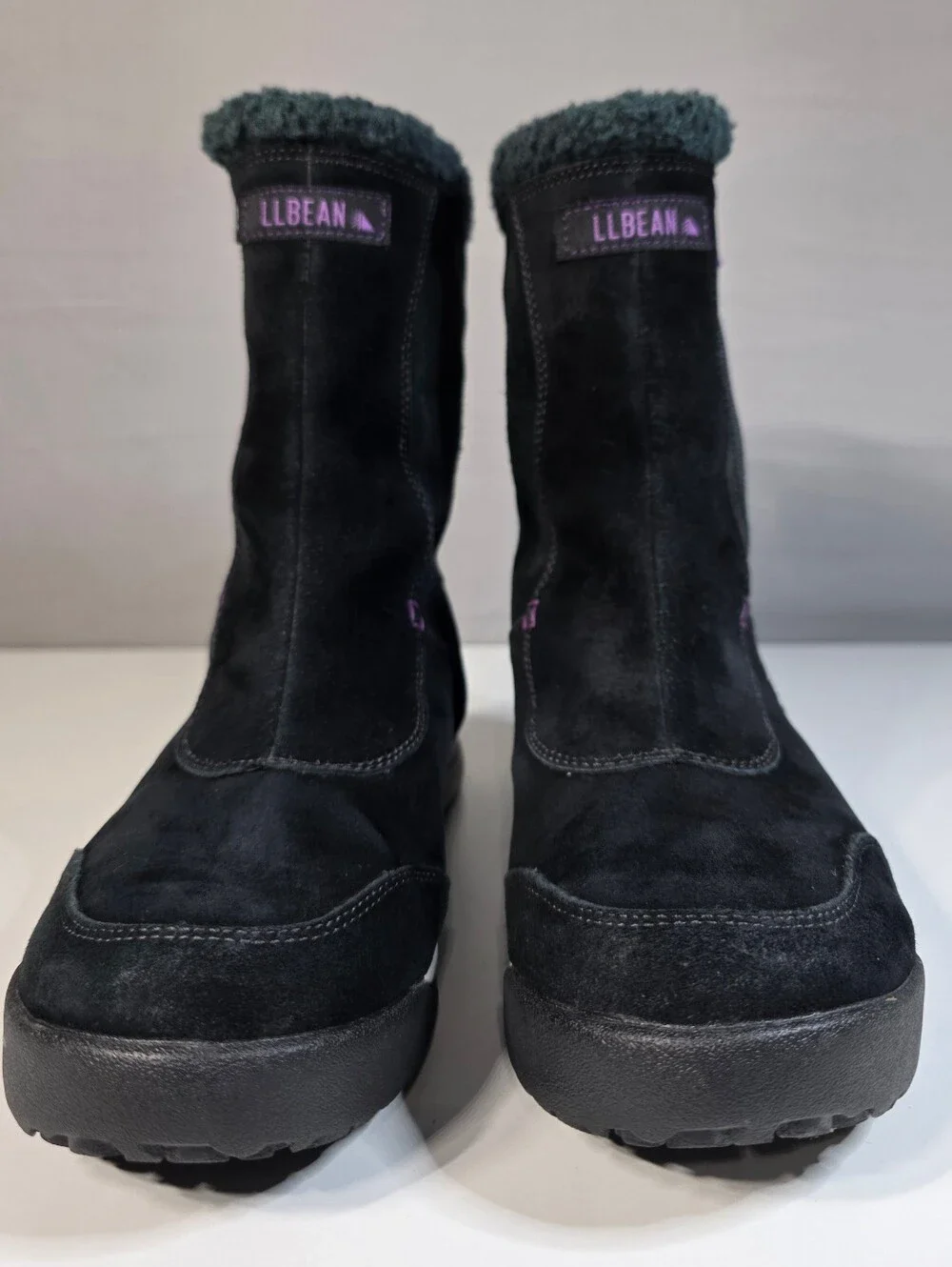 L.L. Bean Women's Suede Waterproof Winter Boots Size 8.5